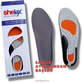 SHELAX 3d Sport Tabanlık | Plantar Fasiit Ve Topuk Dikeni Tabanlık